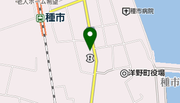 なかの食堂の地図画像