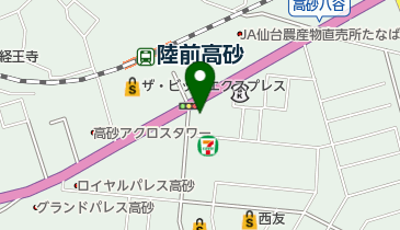 福成食堂の地図画像