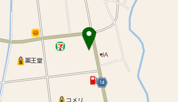 大廣食堂の地図画像