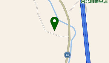 万崎食堂の地図画像