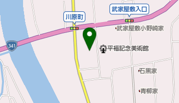 百穂苑の地図画像