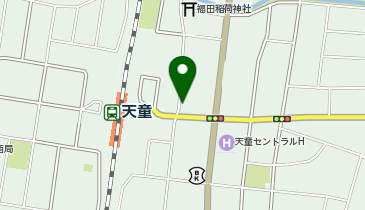 國丼の地図画像