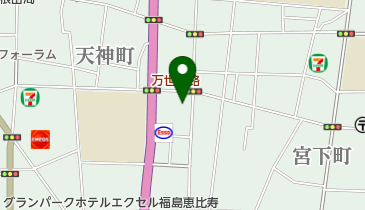 おそば処 喜多八本店の地図画像