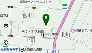 喜平食堂の地図画像