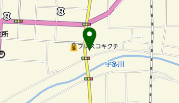 かのや食堂の地図画像