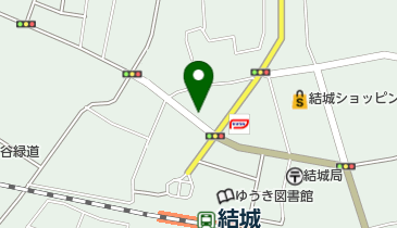 窪田結城駅前食堂の地図画像