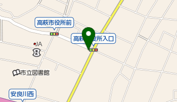 味菜の地図画像