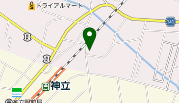 せき食堂の地図画像