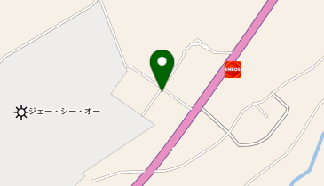 なか食堂の地図画像