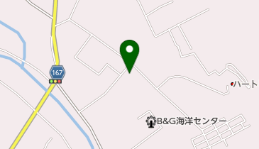 大将食堂の地図画像