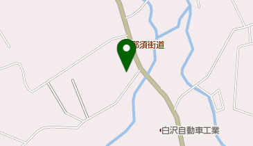 白沢食堂の地図画像