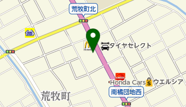 初美食堂の地図画像