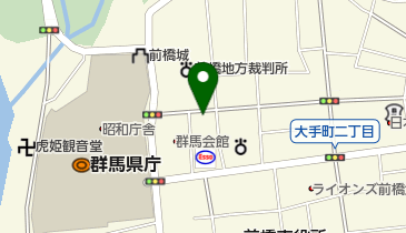 富士ホールの地図画像