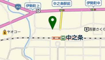 林屋食堂の地図画像