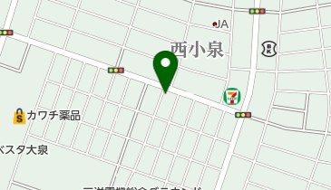 一福食堂の地図画像