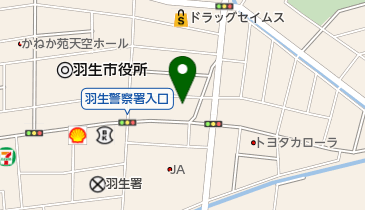 春美食堂 東支店の地図画像