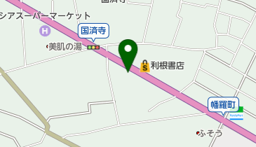 田島屋食堂の地図画像