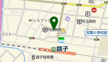 新橋の地図画像