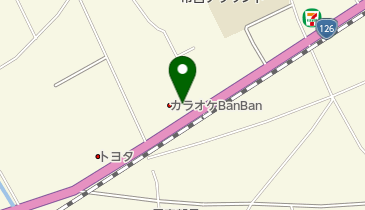 食堂 おたふくの地図画像