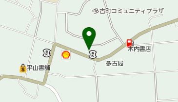浪花家食堂の地図画像