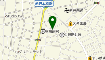 三笠食堂の地図画像
