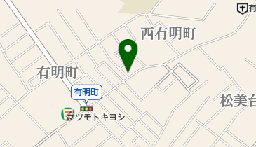 有明食堂の地図画像