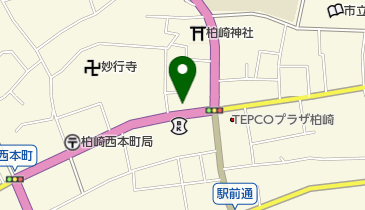 洋食フタバの地図画像