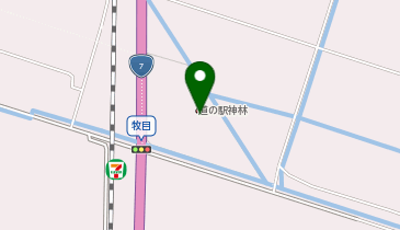 穂菜味亭の地図画像