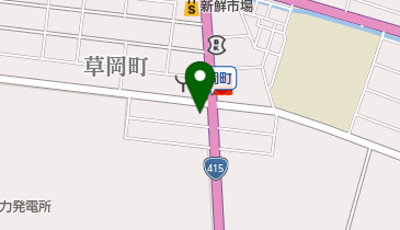 信一食堂の地図画像