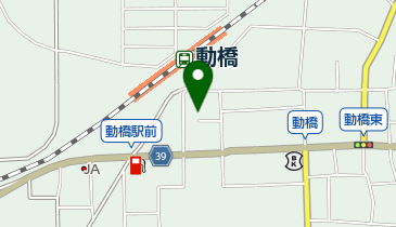 白川食堂の地図画像