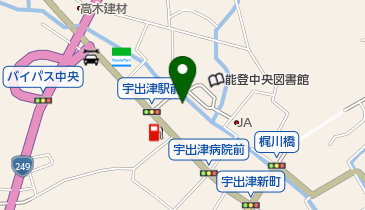 さくらい食堂の地図画像