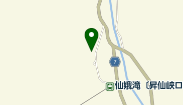 大こくや仙娥滝上店の地図画像