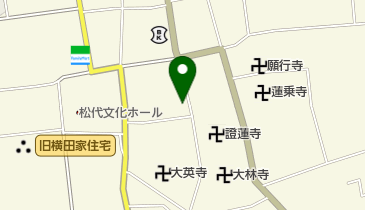 丸新寺町店の地図画像