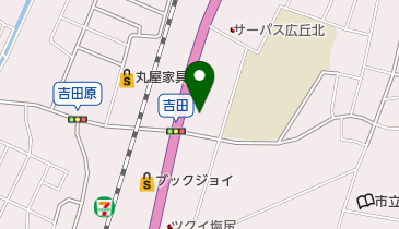 SSドライブイン広丘店の地図画像
