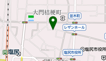 正和食堂の地図画像