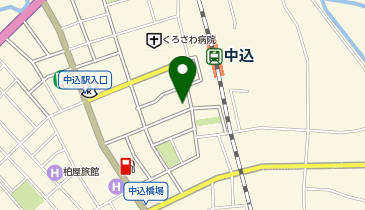 三河屋食堂中込本店の地図画像