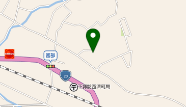 山花の地図画像