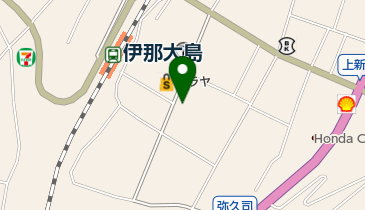 ポニーの地図画像