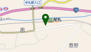 世界一食堂の地図画像