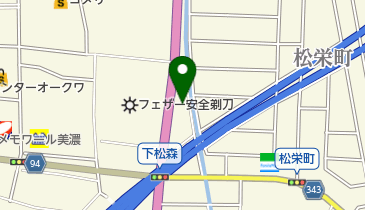 とんかつ専門店 美濃屋の地図画像