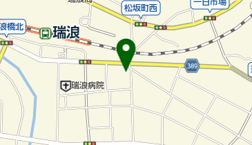 五平餅の魚徳の地図画像