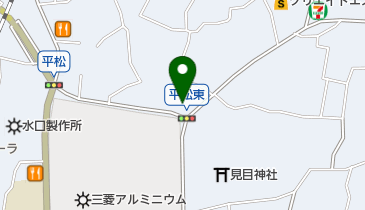 明の家食堂の地図画像