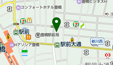 平和食堂の地図画像