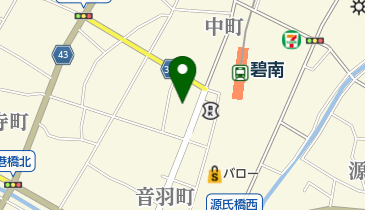 大正館の地図画像