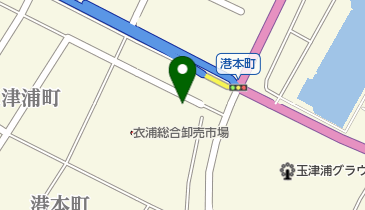 まるも食堂の地図画像