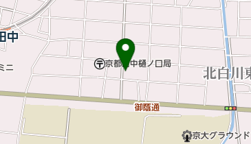 西岡食堂の地図画像