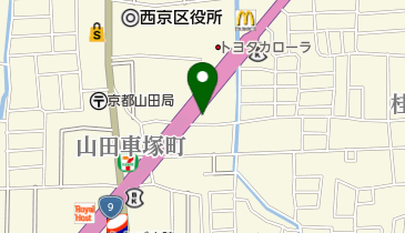 福力食堂の地図画像