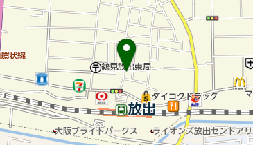 力餅放出の地図画像