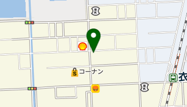 大地食堂の地図画像