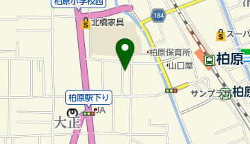 三佳食堂の地図画像